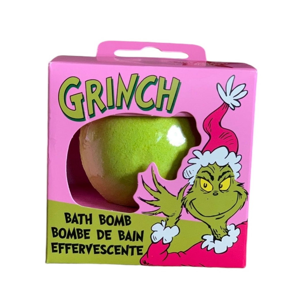 🎄 The Grinch Bath Bomb - Apple and Berry Scented